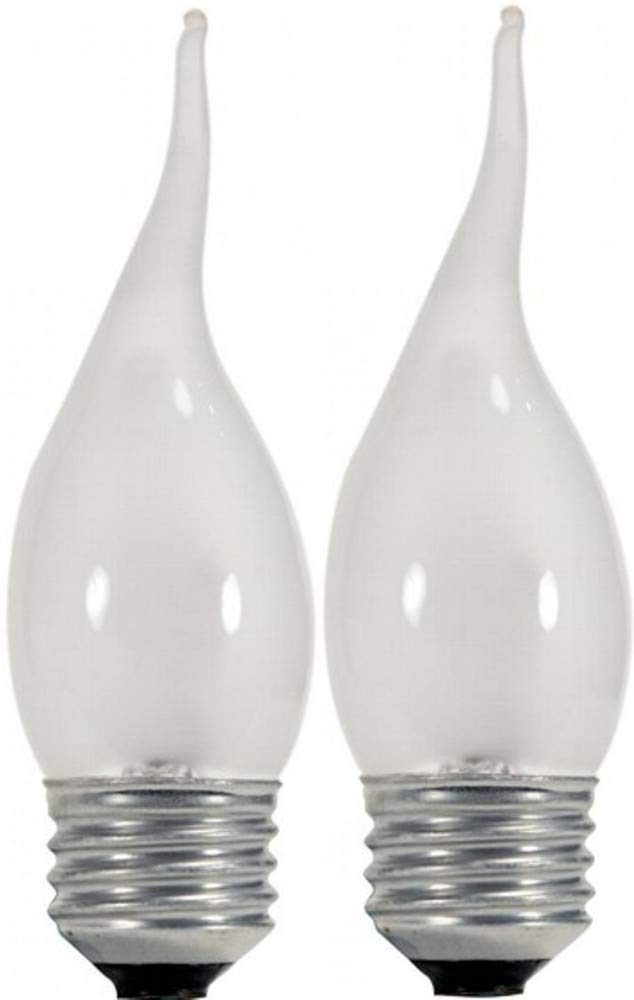 Satco 02447 - 43EFF/HAL/120V/E26 CARD S2447 Decorative Halogen Light Bulb2