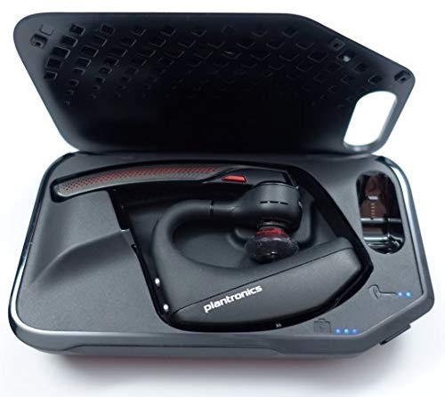 Plantronics Voyager 5200 Bluetooth Headset Earpiece with Charging Case Kit (Renewed)