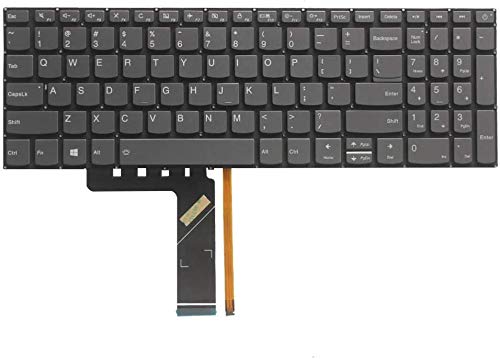 Laptop Replacement Keyboard Fit Lenovo IdeaPad S145-15IWL S145-15AST S145-15API US Layout Backlight