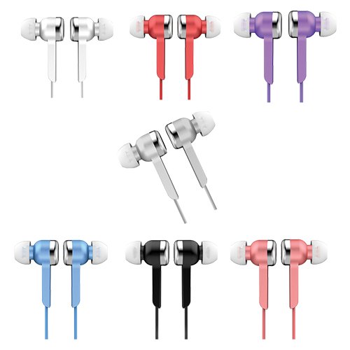 Supersonic IQ-113 Pink Iq-113 Digital Stereo Earphones (Pink)