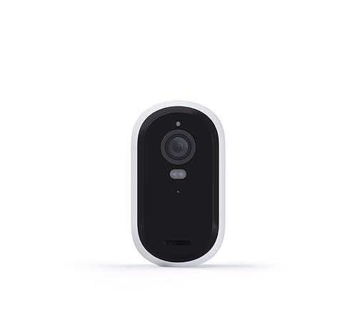Arlo Essential Wireless Hd Security Camera, 2nd Generation, Outdoor & Indoor Wireless Camera with Color Night Vision - White, 1-Pack, VMC2050