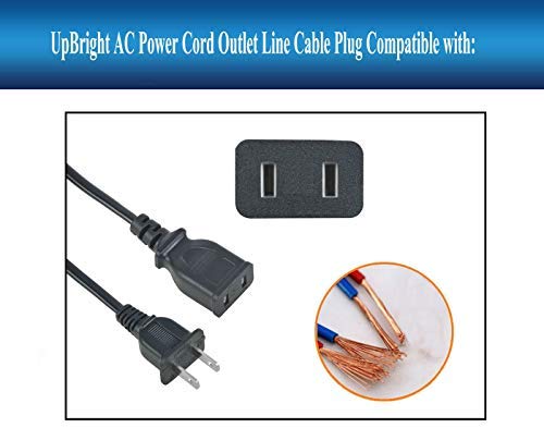 UpBright AC Charging Cable Charge Cord Compatible with Duracell Powerpack Pro 1100 1300 600 DR600PWR DRJS30C 900 Amp Jump Starter Peak PKCOAZ PKCOJ7…