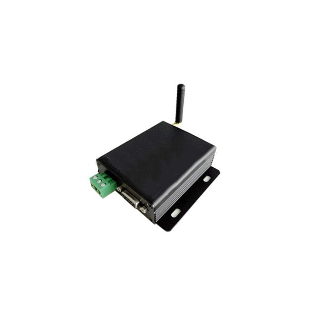Taidacent 433MHz Wireless Lora Data Transmission DTU RS232/RS485 to LoRa ConverterLong Distance Wireless Digital Radio (RS232 1 Meter Antenna)
