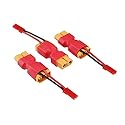 BDHI 3pcs XT60 Male to Female Connector with in-line JST Male 20awg 5cm Cable Parallel Power Adapter for Camera Gimbal(B170-3)