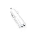 Innergie 30D USB C Car Charger, 30W Dual Port, USB-C and USB-A PD3.0/QC3.0 Fast Charging Cigarette Lighter for iPhone 17/16/15/14/13/12/11 Pro Max
