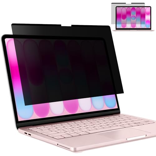 BSPROTE Removable Magnetic Privacy Screen for 2026 MacBook Neo 13-Inch A18 Pro, Anti Blue Light Glare Filter Laptop Privacy Screen Shield