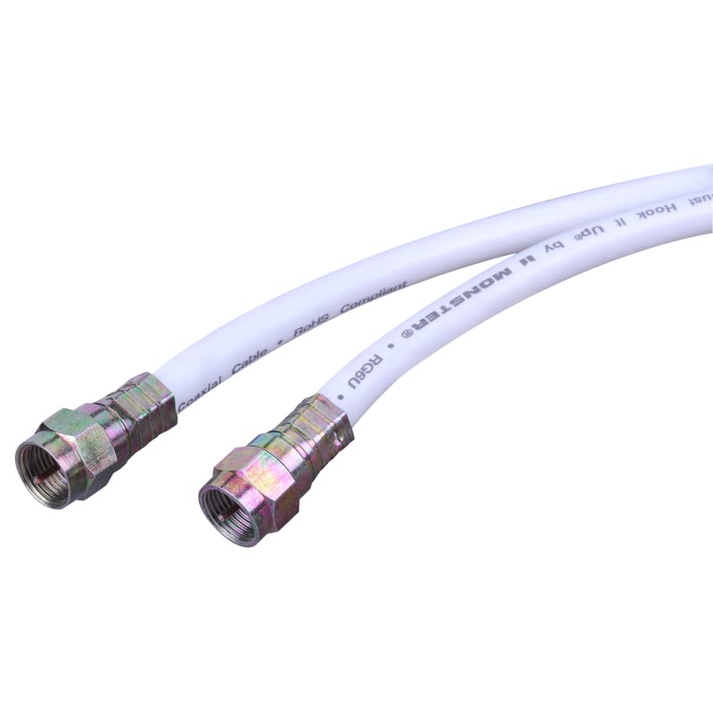 Monster Cable Video Coaxial Cable Digital 75 Ohm 50 ' Carded