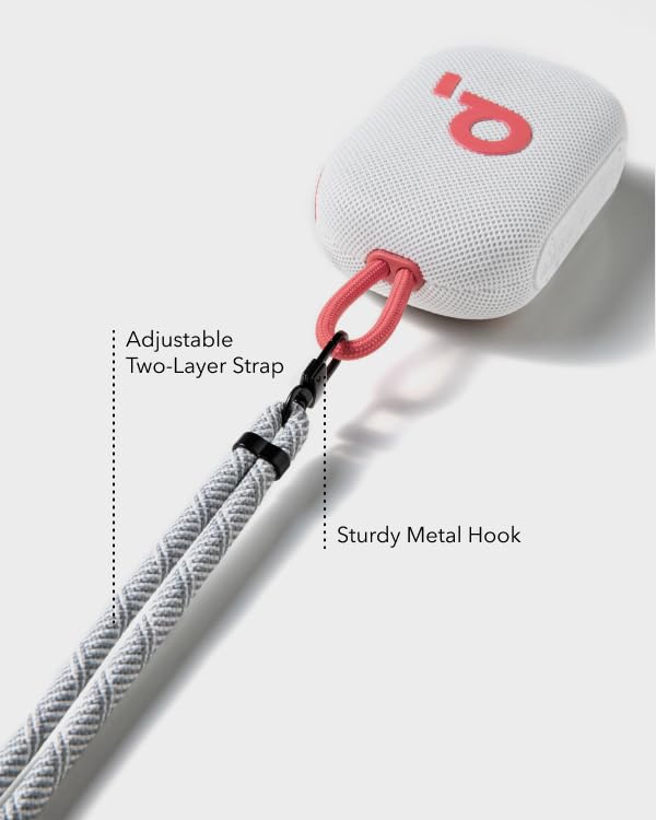 Soundcore Phone lanyard for Neck or Shoulder, Adjustable Cell phone Strap Compatible with Car Keys and Keychains, Lanyard for Select 4 Go Speaker