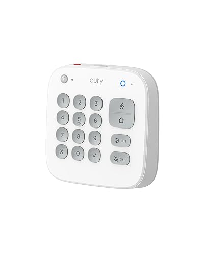 eufy Keypad E10, Quick and Convenient Arming/Disarming, Covert Duress Alarm, One-Touch SOS Alert, Requires HomeBase 2, 3 or Pro