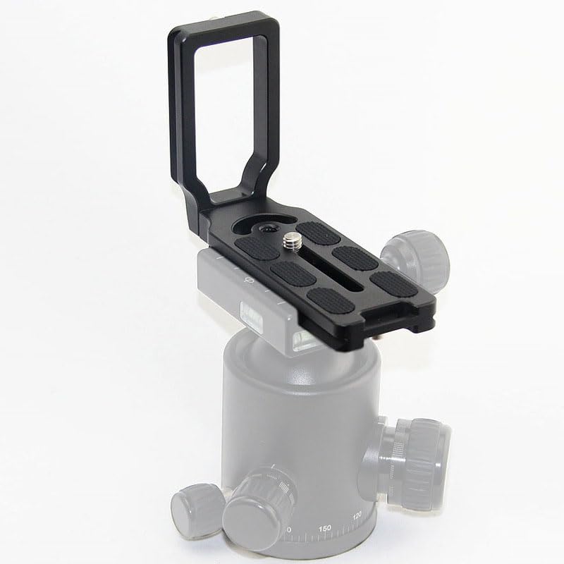 HuaerHui DSLR Camera L-Shaped Bracket Mount, Arca-Swiss Vertical Horizontal Switching Quick Release Plate for Canon Nikon Sony DJI Osmo Ronin Zhiyun