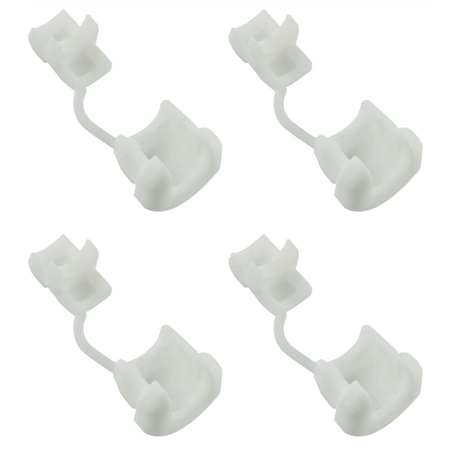 HJGarden 10PCS Wire Cover, Round Strain Relief Bushing Electric Cable Protection Cord Buckle, Round Cable Wire Strain Relief Bush Grommet Protective