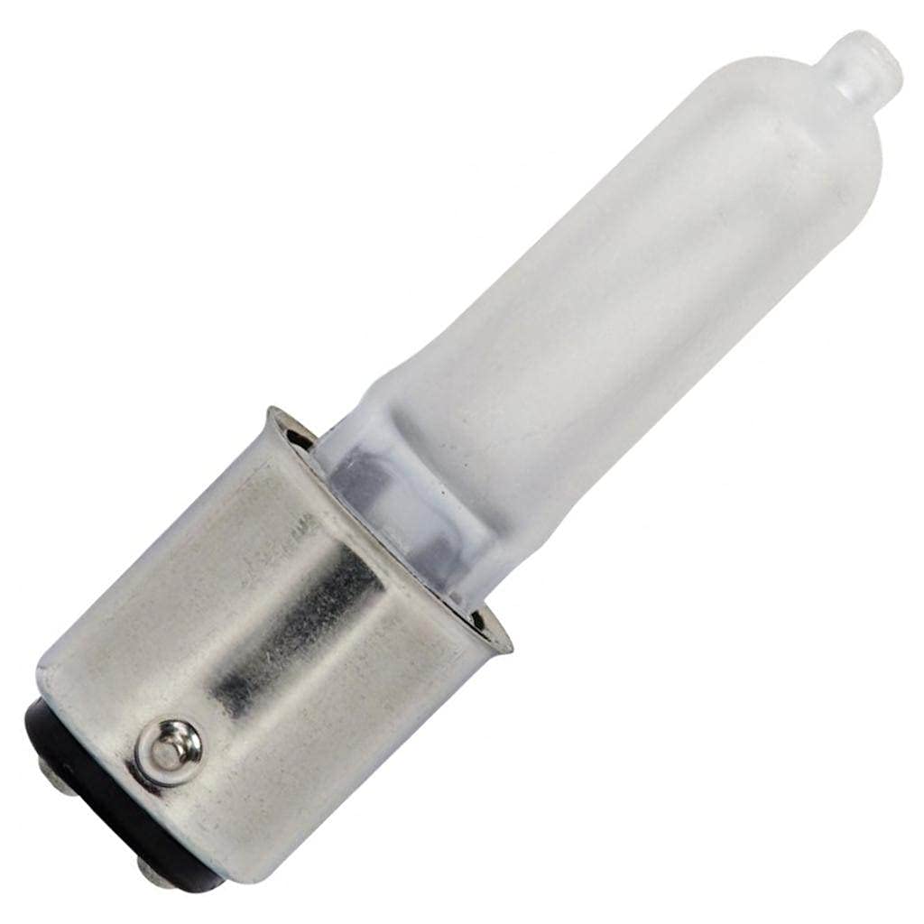 Satco S4497 Bayonet Light Bulb in White Finish, 2.25 inches, Frosted