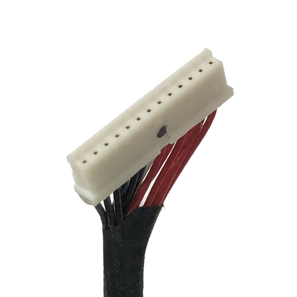 GinTai Laptop AC DC Jack Power Cable Plug in Charging Port Cable Connector Socket with Wire for DELL G7 17 7700 P46E (CB33) P46E001 5Y03V 5Y03V