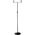 PylePro PMKS18 Universal Dual-Holding Compact Base Microphone Stand with Height Adjustable