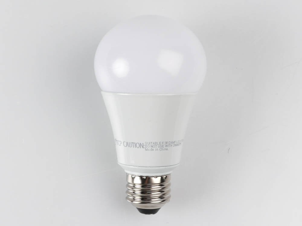 TCP Non-Dimmable 16 Watt 3000K A19 LED Bulb, Enclosed Rated