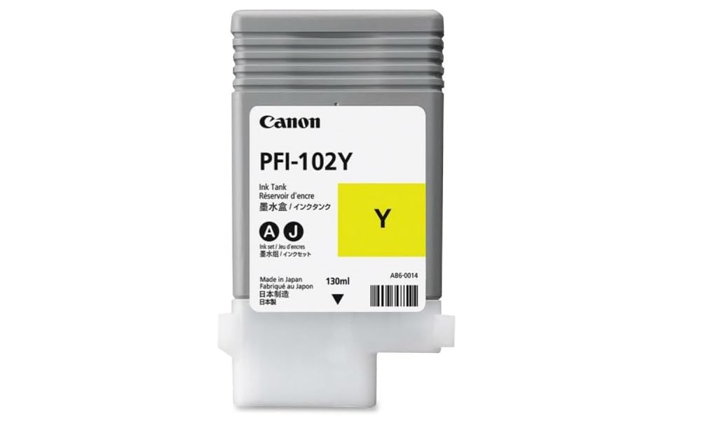 CNM0898B001AA - Canon PFI-102Y Original Ink Cartridge