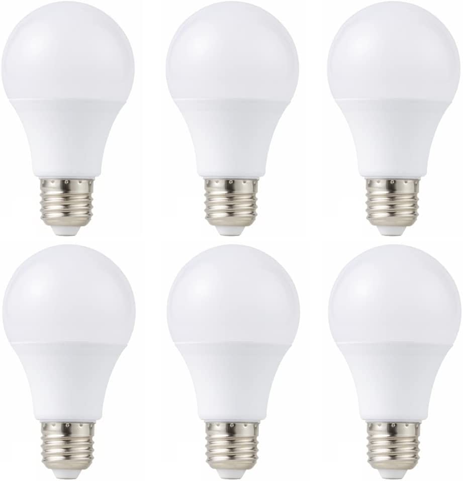 Megrezo 12V Low Voltage LED Light Bulbs - Warm White 7W E26 Standard Base 60W Equivalent - DC Bulb for RV, Solar Panel Project, Boat, Garden