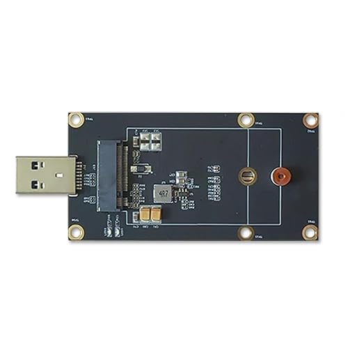 EXVIST 5G LTE USB Adapter M.2 (NGFF) to USB 3.0 Dongle with SIM Card Slot - Compatible with 5G LTE Modules Like Quectel RM500 and RM520N Series