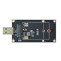 EXVIST 5G LTE USB Adapter M.2 (NGFF) to USB 3.0 Dongle with SIM Card Slot - Compatible with 5G LTE Modules Like Quectel RM500 and RM520N Series
