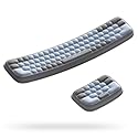 Meatanty Keyboard Wrist Rest and Mouse Rest Set, Ergonomic Computer Wrist Pad, Memory Foam Typing Support for Desk, Hand Palm Arm Rest Office Gaming