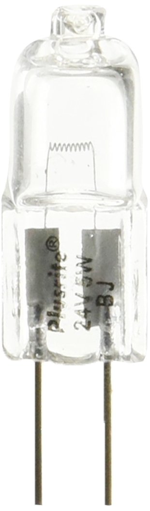Plusrite 5113 05113 - Xjc5/CL/G4/24V Bi Pin Base Single Ended Halogen Light Bulb,