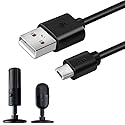ienza 10-FT Long Micro USB Cable for Razer Seiren Mini and Razer Seiren X USB Streaming Microphone (Please Check Your Microphone Brand and Model