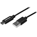 StarTech.com USB C to USB Cable - 6 ft / 2m - USB A to C - USB 2.0 Cable - USB Adapter Cable - USB Type C - USB-C Cable (USB2AC2M)
