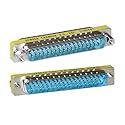 CableWholesale Serial Mini Gender Changer/Coupler, DB37 Male to DB37 Male