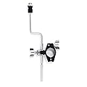 Gibraltar Drum Rack Microphone Shock Mount Clamp w/ Z Rod, Secure Vibration Control Mic Holder for Rack Bars, Adjustable Design, Durable Hardware for