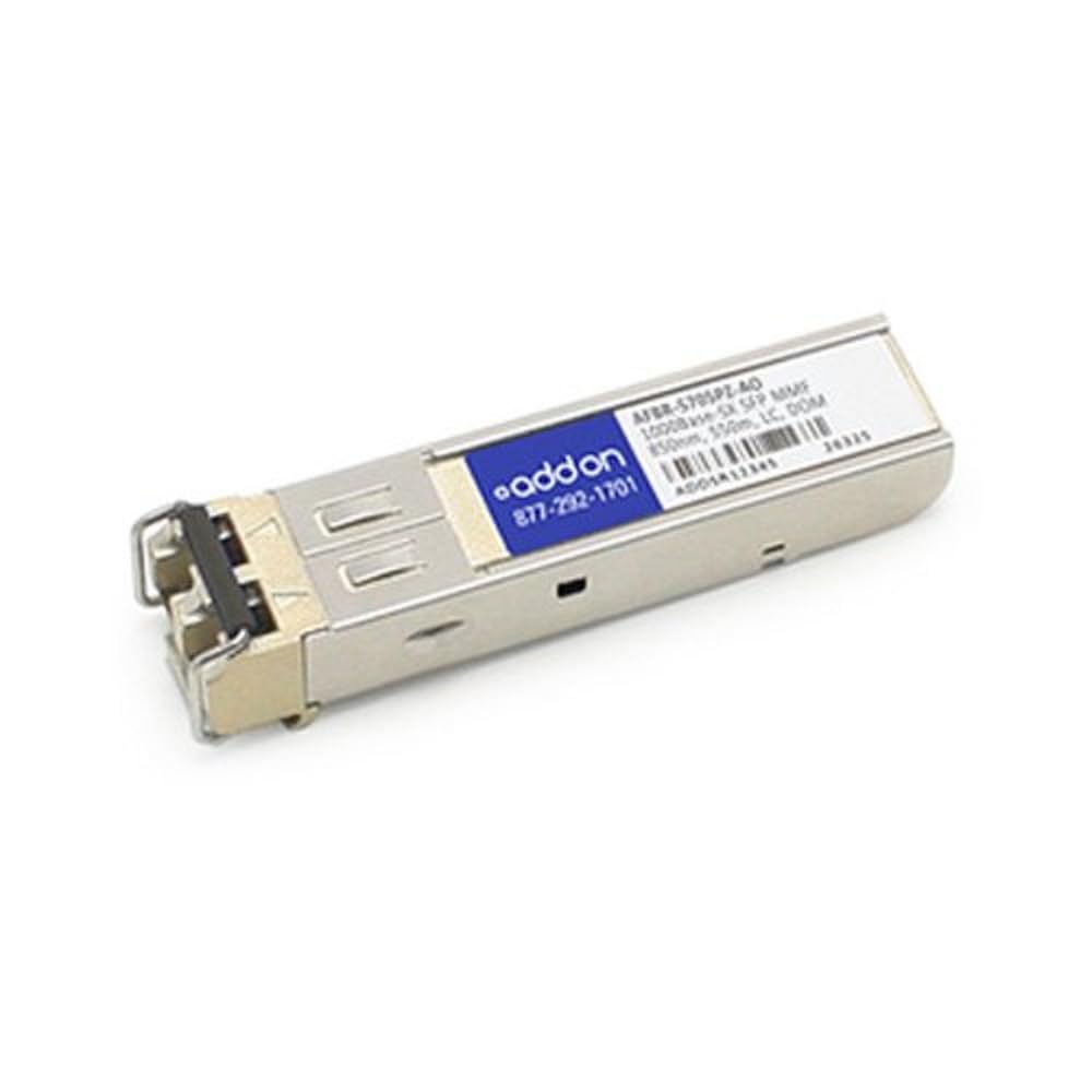 AddOn Avago AFBR-5705PZ Compatible TAA Compliant 1000Base-SX SFP Transceiver (MMF, 850nm, 550m, LC, DOM)