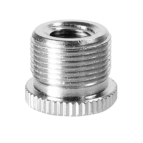 Foto&Tech Metal Adapter 5/8-Inch Male to 3/8-Inch Female Mic Screw for Mic Microphone Stand (x1)
