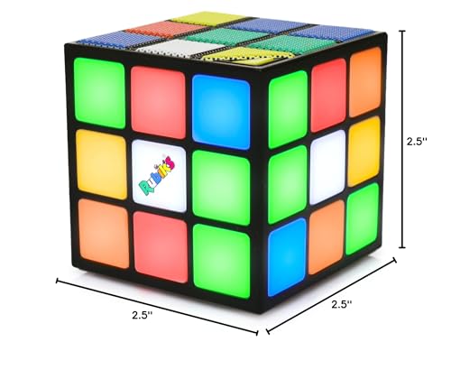 Rubik's Portable Light-Up Cube Speaker