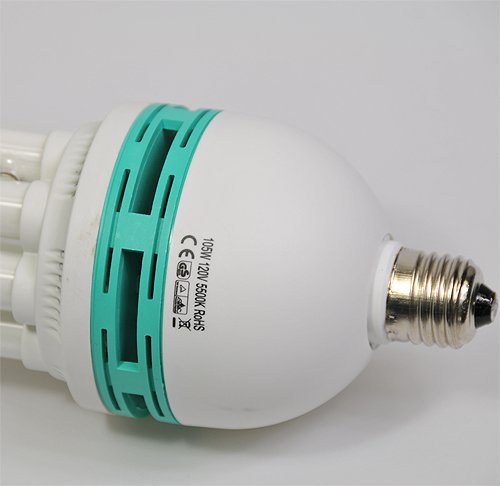Fancierstudio 105 WATT CFL FLUROESCENT Bulb 5500k Full Spectrum Bulb Daylight Balance CFL 105W