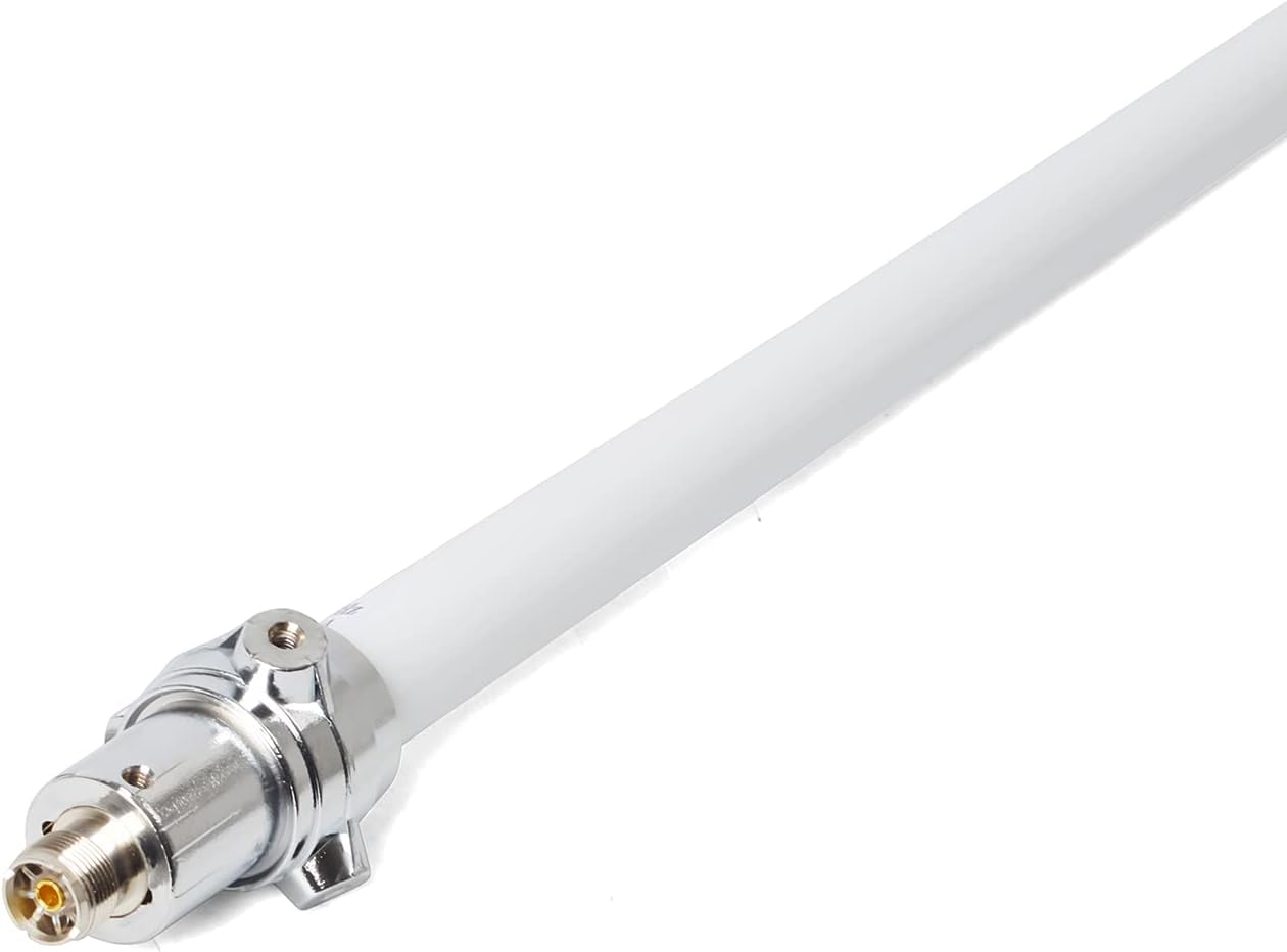 Diamond Antenna X30A Dual-Band Base Repeater Antenna - 2m/70cm High-Gain VHF UHF Antenna with 6.5 dB Gain and Durable Fiberglass Construction