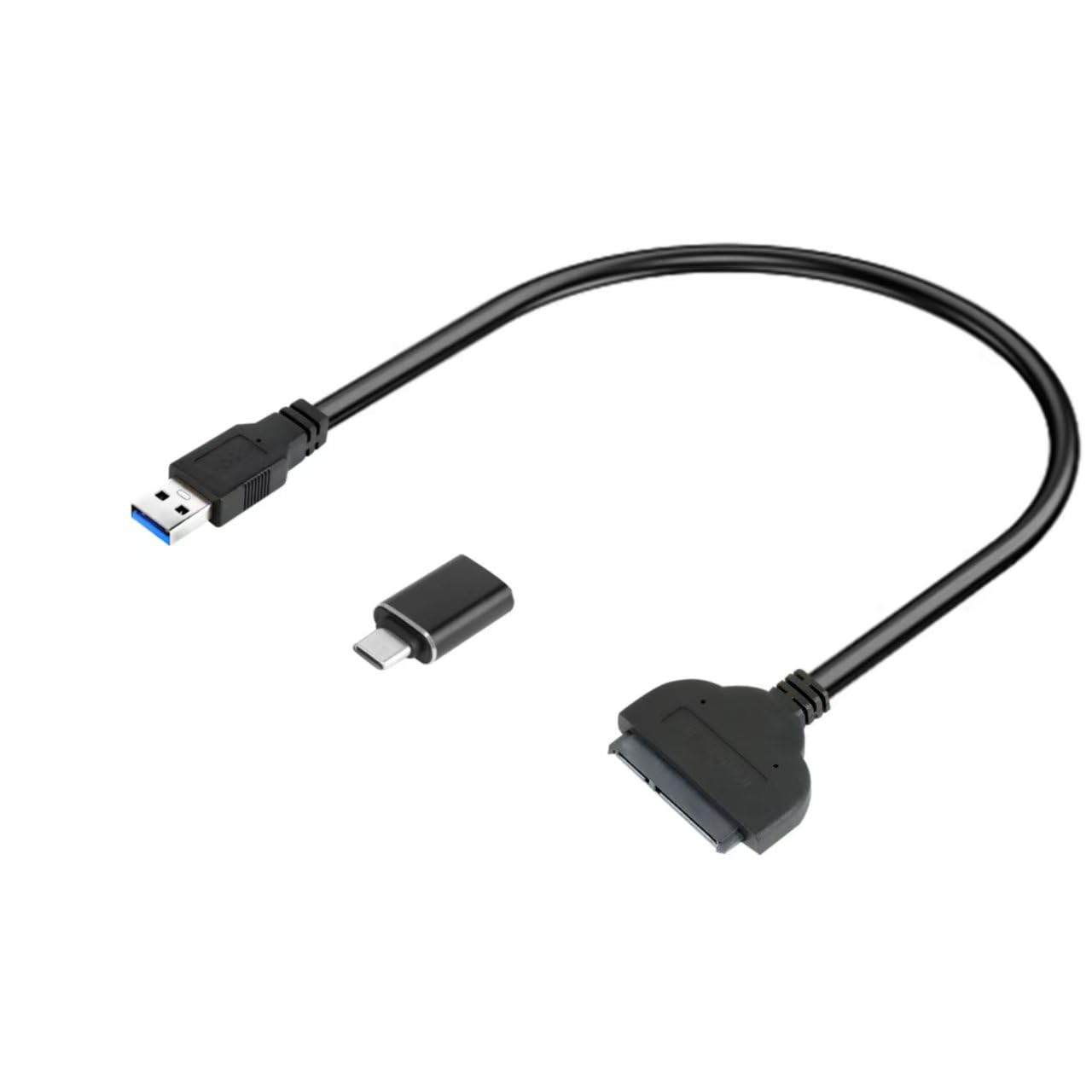 A-Goldnest SATA to USB Adapter - Superspeed 5Gbps Cable for 2.5 inch HDD and SSD, Compatible with USB 2.0/1.1 Older SATA Connector