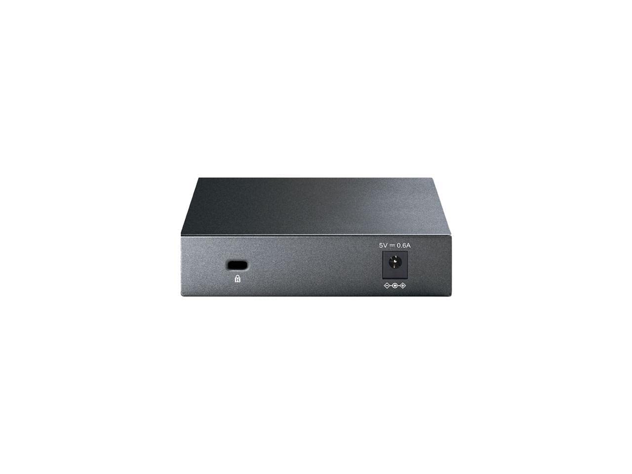 TP-Link TL-SG105S | 5 Port Gigabit Ethernet Switch | Desktop/Wall-Mount | Plug & Play | Fanless | Sturdy Metal | 3 Year Manufacturer Warranty |