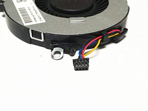 QUETTERLEE 3W 12V 4-Pin Laptop Cooling Fan for HP Pavilion 15-AB, 15-AN, 17-G Series Laptops
