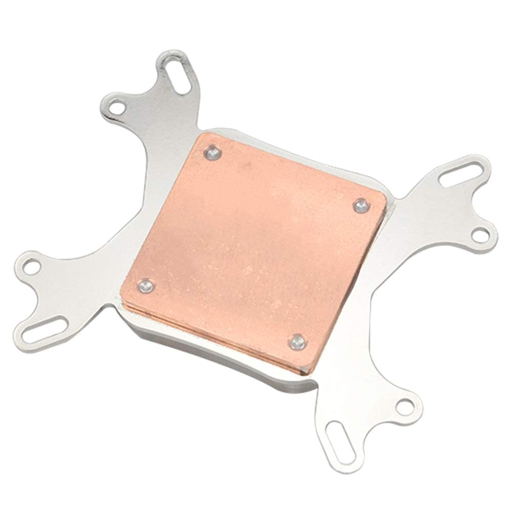 BXQINLENX Professional Universal CPU Water Cooling Block for Intel/AMD Water Cool System Computer Clear (Transparent)