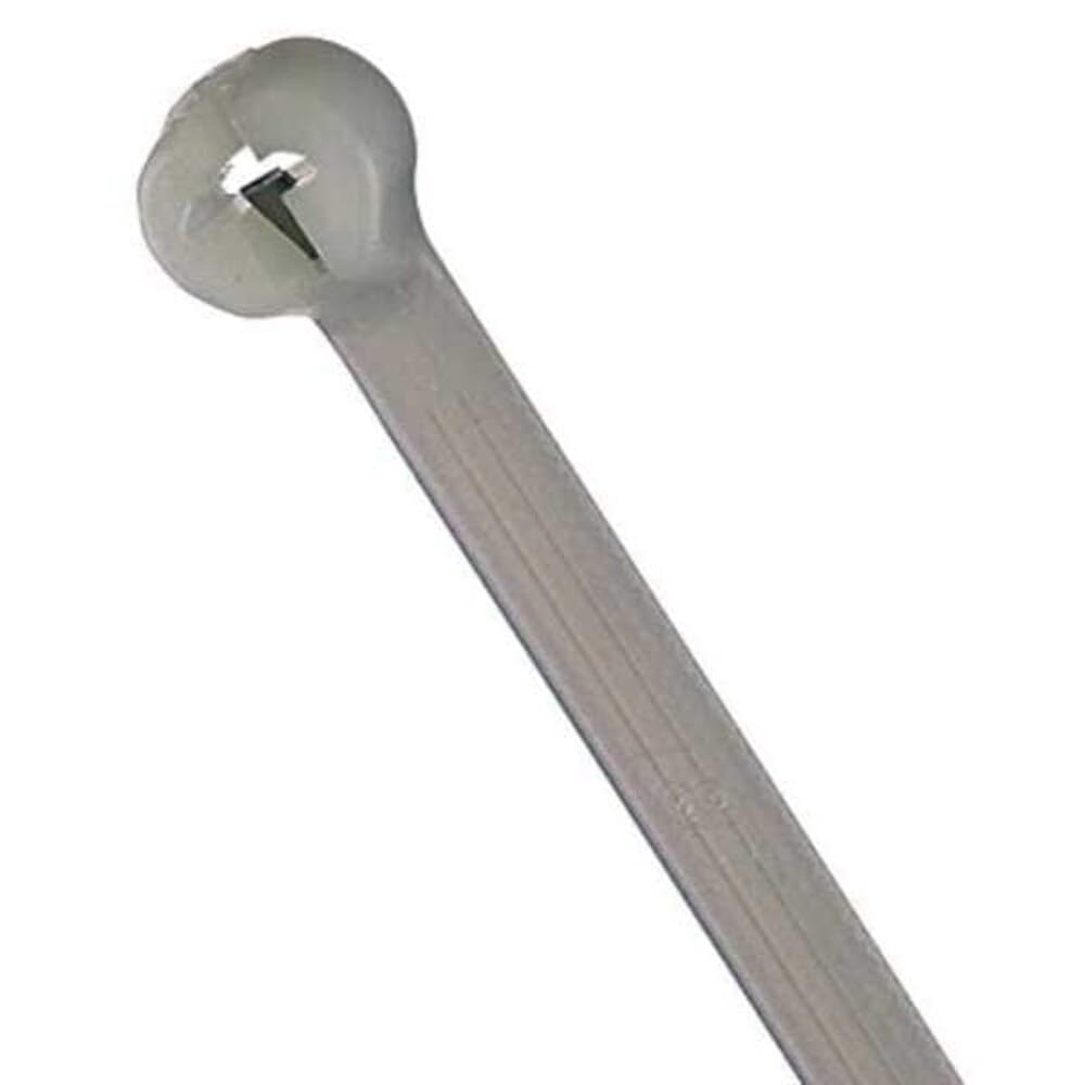 Ty-Rap TY528M Cable Tie, 50lb 14" Natural Nylon with Stainless Steel Locking Device Distributor (Pack of 100)