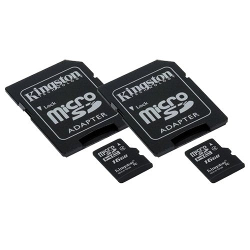 Samsung WB350F Digital Camera Memory Card 2 x 16GB microSDHC Memory Card with SD Adapter (2 Pack)