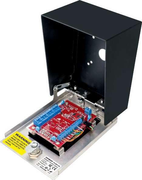 Seco-Larm SK-B941-PQ Bluetooth Post-Mount Keypad/Proximity Reader; App-Based Management and Control; Wrong-Code Lockout; Tamper Alarm Output; Multiple