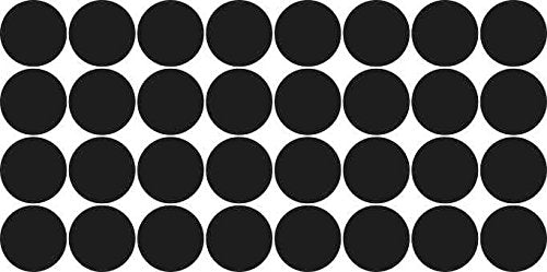 StickerTalk Camera Dots Webcam Covers, 1 Sheet of 32 Stickers, 0.5 inch Diameter Each