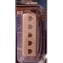 5 Port (or 4 , 3 , 2) Way Telephone (Phone , Modem , Fax) Line Splitter 4-Wire Adapter