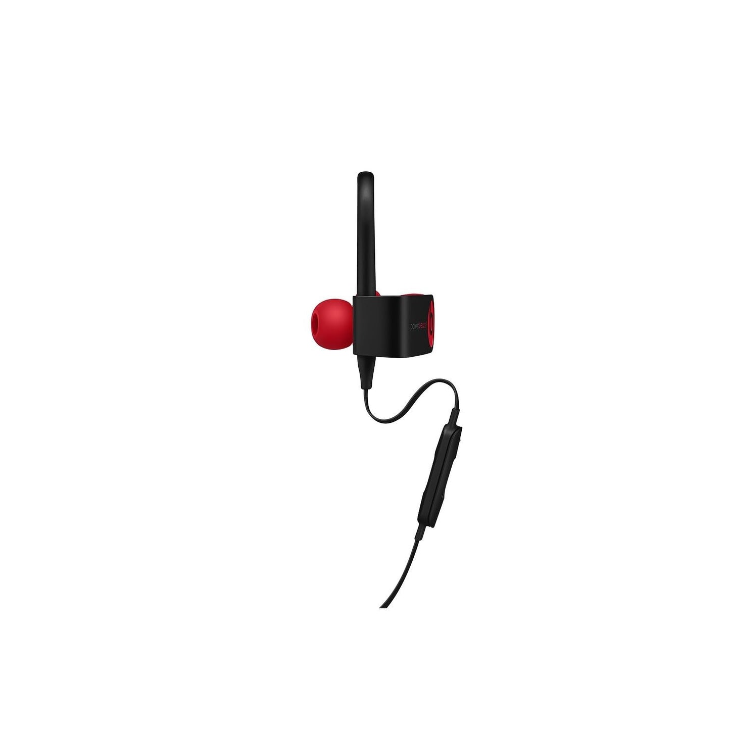beats Powerbeats3 Wireless Ear-Hook Headphones Decade Collection Black/Red MRQ92 (Renewed)