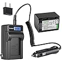 Kastar 1-Pack NP-FH70 Battery and LCD AC Charger Compatible with Sony DCR-SR30 DCR-SR300 DCR-SR32 DCR-SR33 DCR-SR35 DCR-SR36 DCR-SR37 DCR-SR38