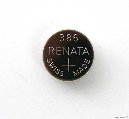 1 x Renata 386 Swiss Made Lithium Coin Cell Battery SR43W