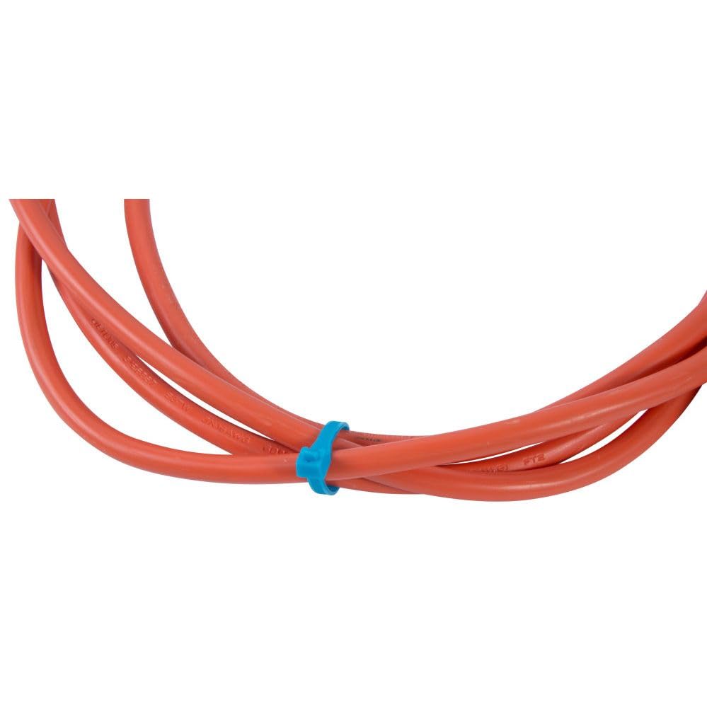Fluorescent Cable Ties, Nylon, 8-in., 100-Pk.
