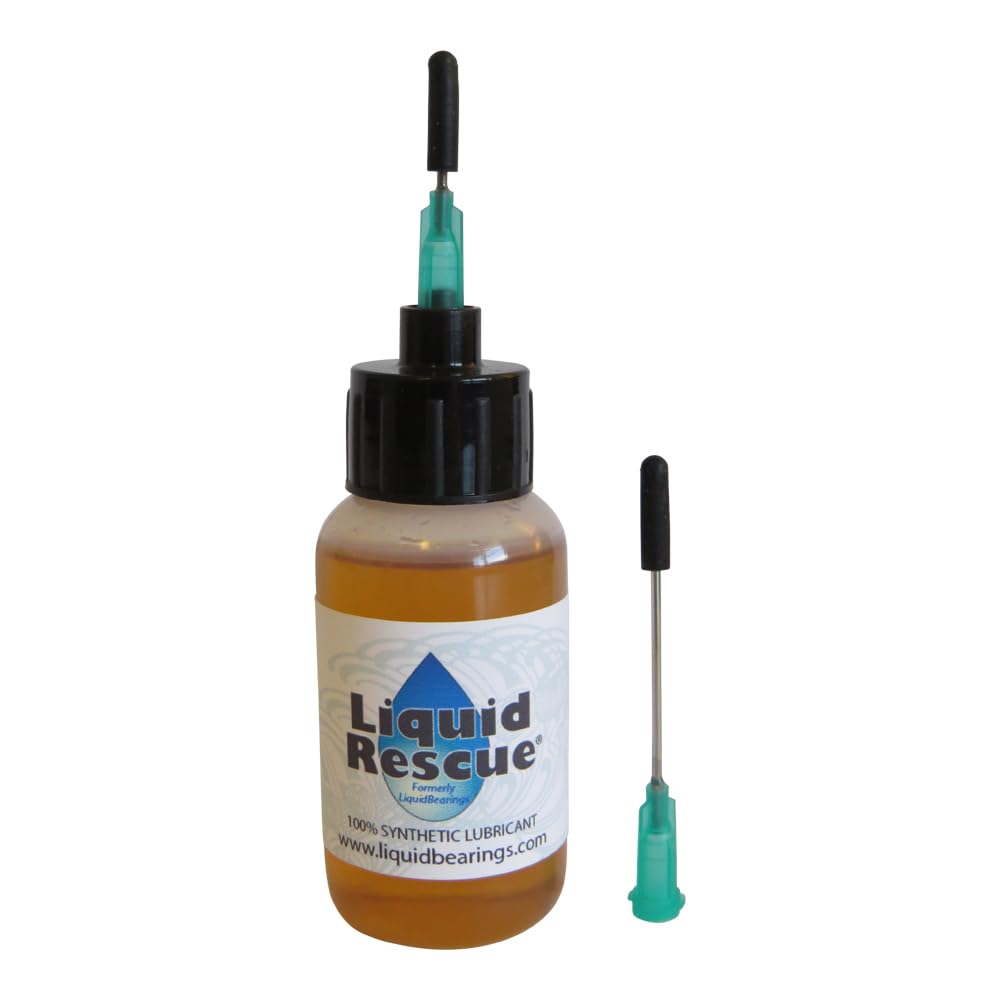 Liquid Rescue 100%-Synthetic, Oil for Tower Fans, Excellent for All Fans, Never evaporates or Becomes Gummy, quiets Any squeaks, Makes Them Move