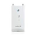Ubiquiti Rocket White 5AC LITE - 5-ghz 802.11ac 500-mbps Point to Point Basestation - Max Consumption 6.5w - Built-in Rocket Mount - Plug and Play