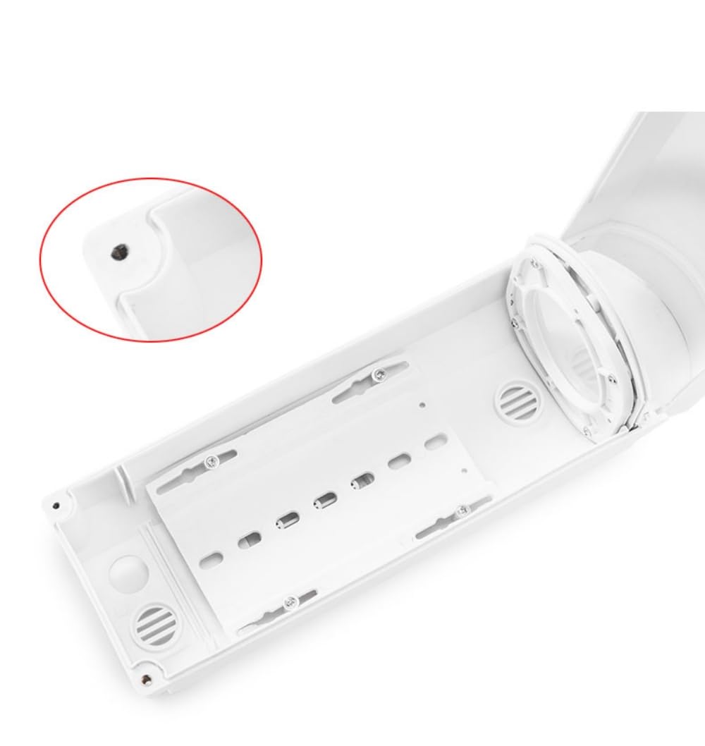 Coolotic CCTV Security Housing Indoor Outdoor Camera Box Weatherproof Junction Box Shell for CCTV Heavy Duty Surveillance Camera Wall Mounting Bracket